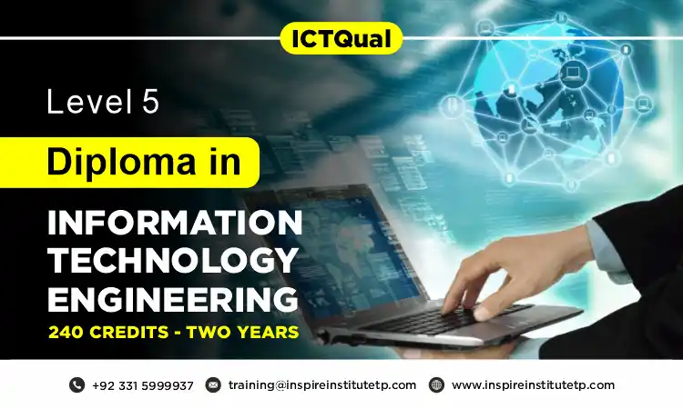 ICTQual Level 5 Diploma in Information Technology Engineering 240 Credits – Two Years