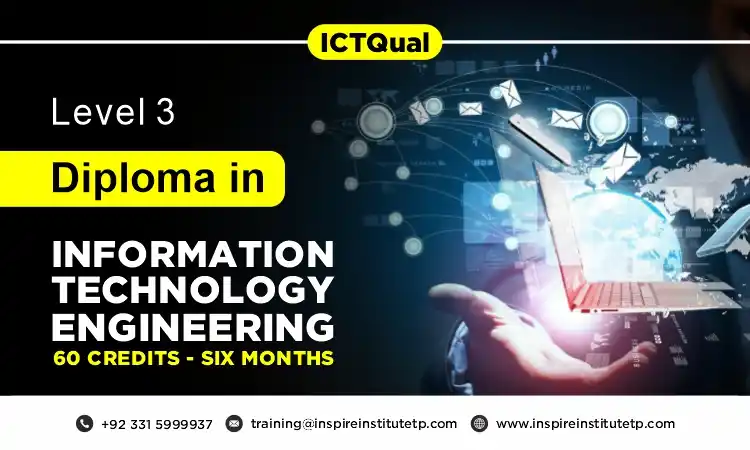 ICTQual Level 3 Diploma in Information Technology Engineering 60 Credits – 6 Months