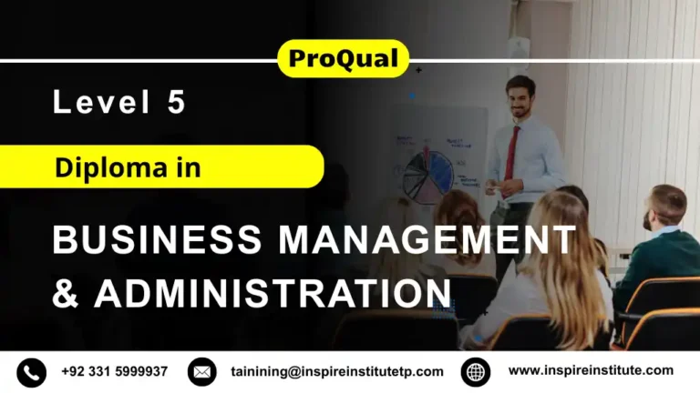 ProQual Level 5 Diploma in Business Management & Administration