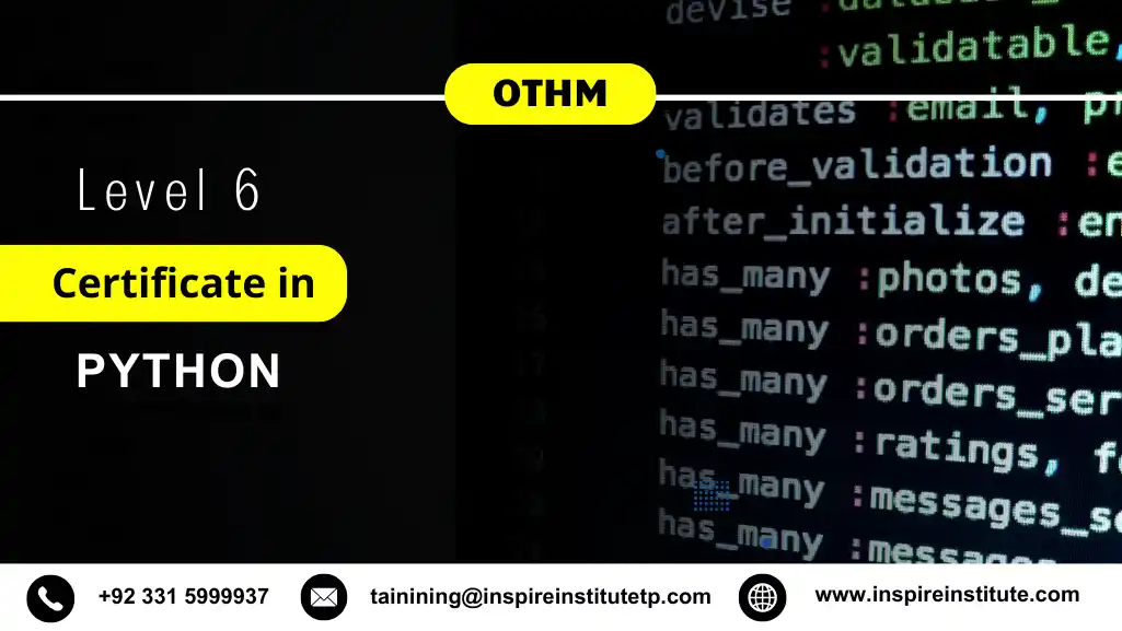 OTHM Level 6 Certificate in Python