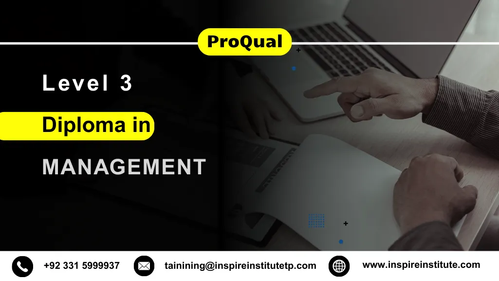 ProQual Level 3 Diploma in Management