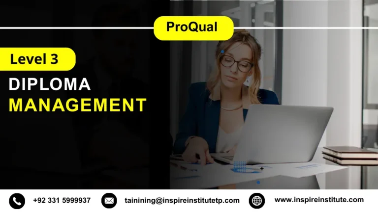 ProQual Level 3 Diploma in Management