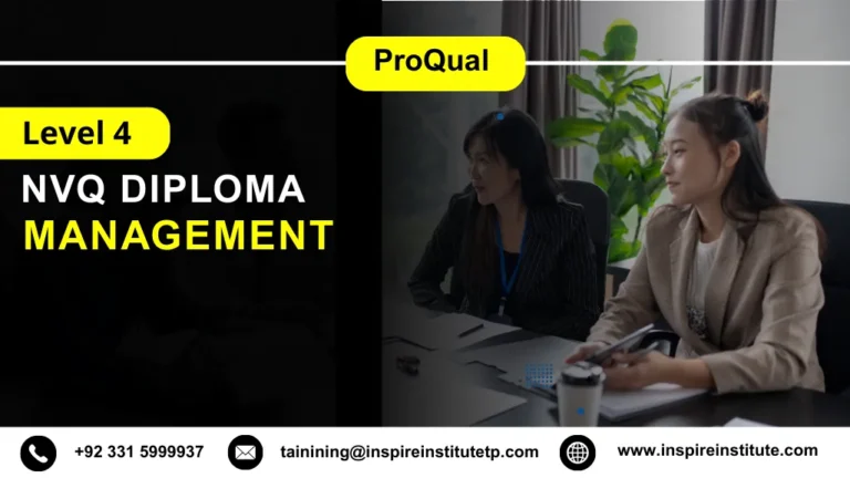 ProQual Level 4 NVQ Diploma in Management