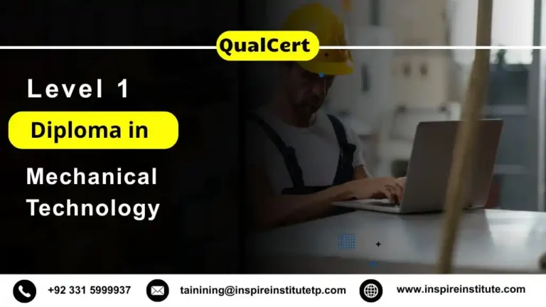 QualCert Level 1 Diploma in Mechanical Technology