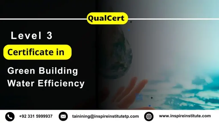 QualCert Level 3 Certificate in Green Building Water Efficiency