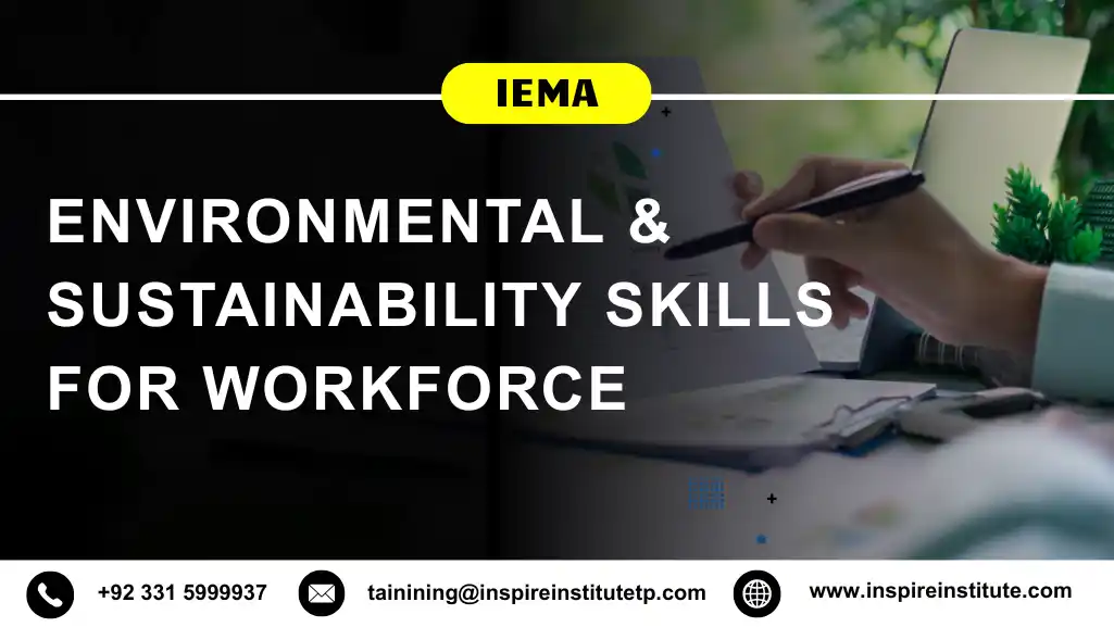 IEMA Environmental & Sustainability skills for Workforce