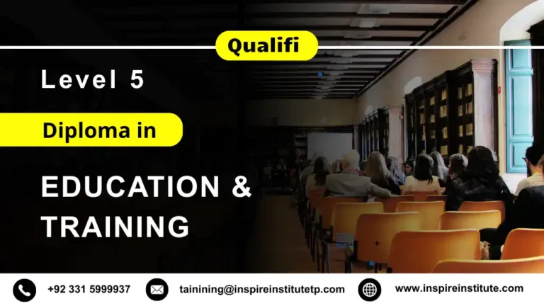Qualifi Level 5 Diploma in Education and Training