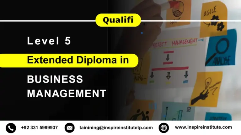 Qualifi Level 5 Extended Diploma in Business Management