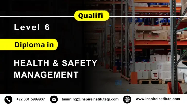 Qualifi Level 6 Diploma in Health and Safety Management