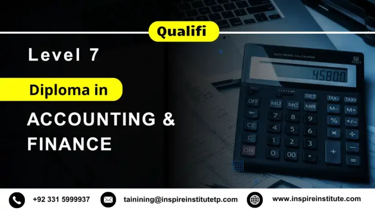 Qualifi Level 7 Diploma in Accounting and Finance