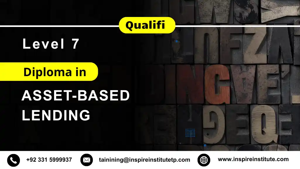 Qualifi Level 7 Diploma in Asset-based Lending