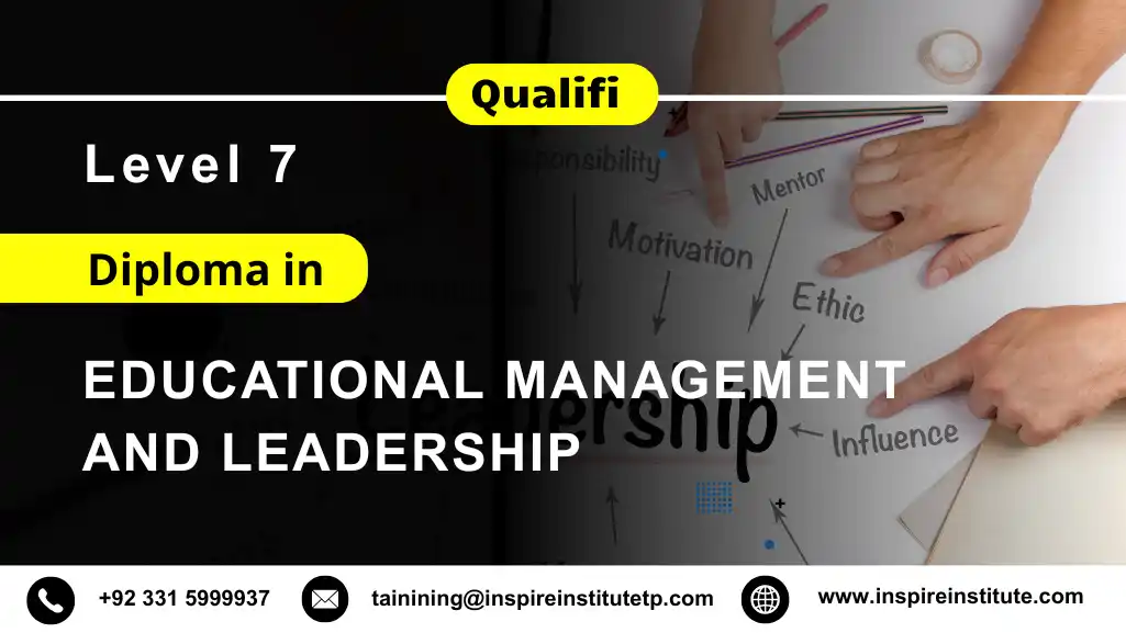 Qualifi Level 7 Diploma in Educational Management and Leadership