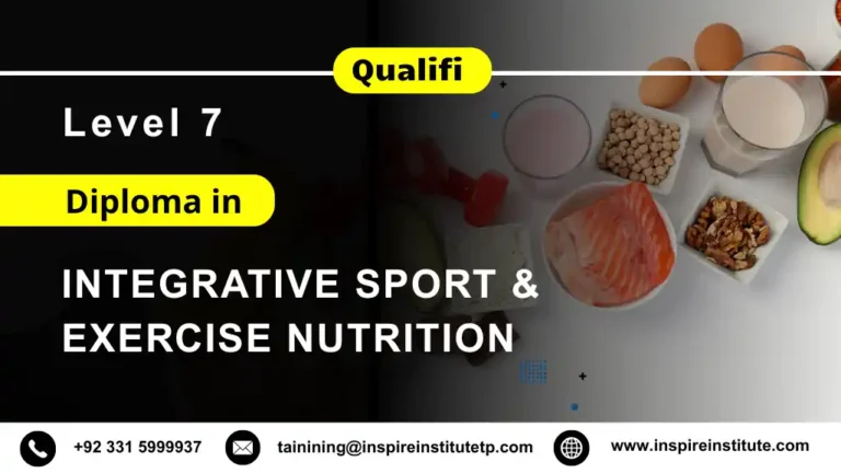 Qualifi Level 7 Diploma in Integrative Sport and Exercise Nutrition