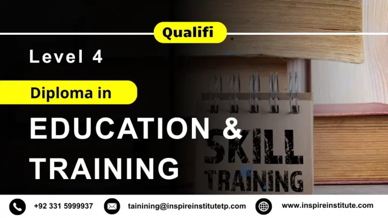 Qualifi Level 4 Diploma in Education and Training