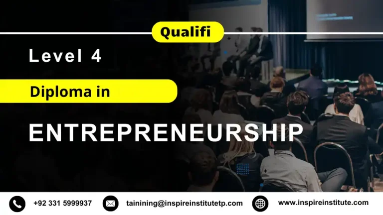 Qualifi Level 4 Diploma in Entrepreneurship