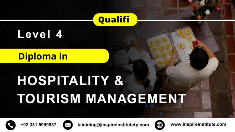Qualifi Level 4 Diploma in Hospitality and Tourism Management