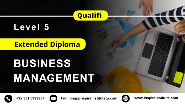 Qualifi Level 5 Extended Diploma in Business Management