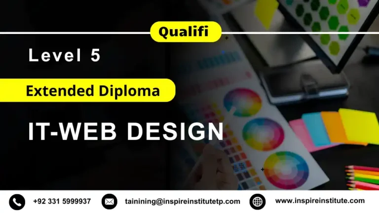 Qualifi Level 5 Extended Diploma in IT-Web Design