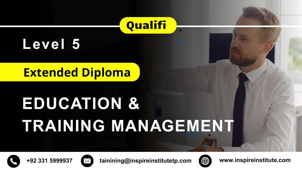 Qualifi Level 5 Extended Diploma in Education & Training Management