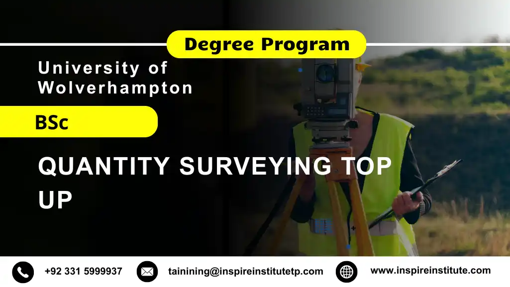 University of Wolverhampton BSc Quantity Surveying Top Up