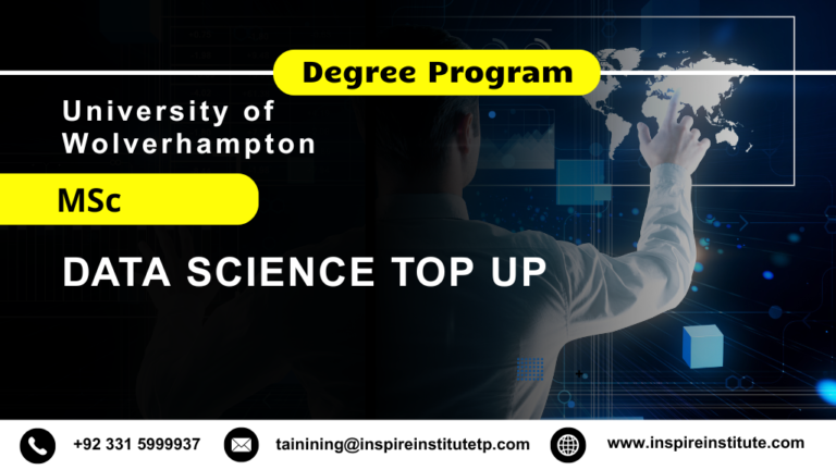 University of Wolverhampton MSc Data Science Top Up (06 months)