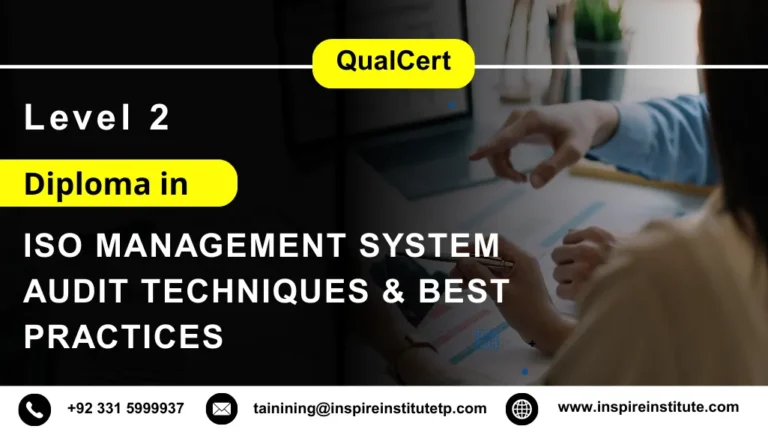 QualCert Level 2 Diploma in ISO Management System Audit Techniques and Best Practices