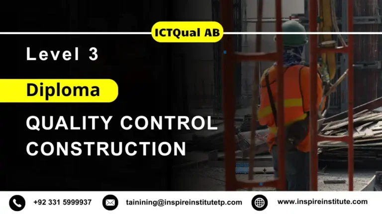 ICTQual AB Level 3 Diploma in Quality Control Construction