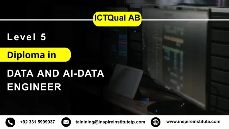 ICTQual AB Level 5 Diploma in Data and AI-Data Engineer