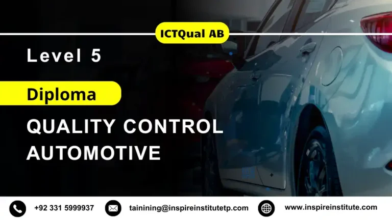 ICTQual AB Level 5 Diploma in Quality Control Automotive