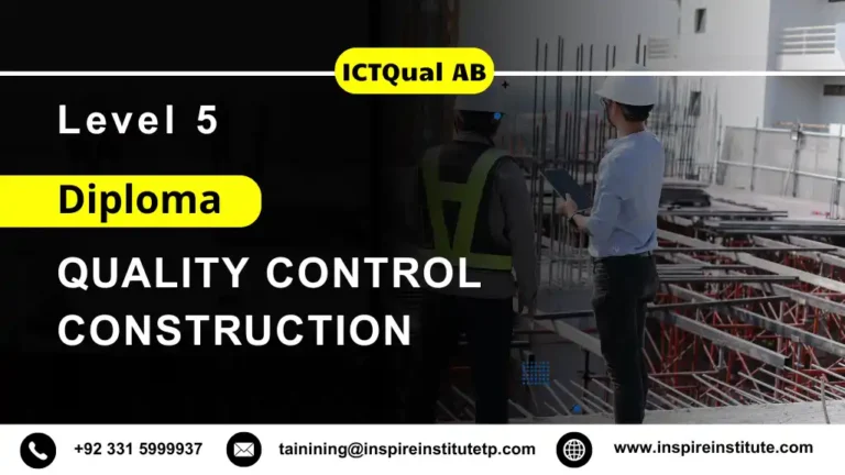 ICTQual AB Level 5 Diploma in Quality Control Construction