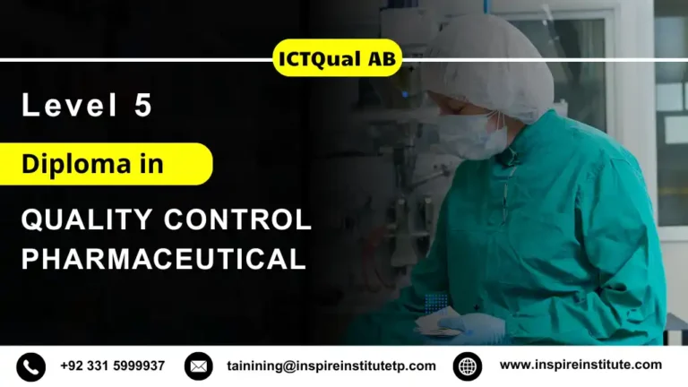 ICTQual AB Level 5 Diploma in Quality Control Pharmaceutical