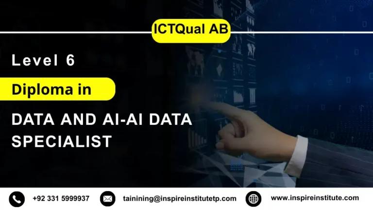ICTQual AB Level 6 Diploma in Data and AI-AI Data Specialist