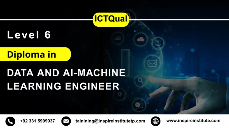 ICTQual AB Level 6 Diploma in Data and AI-Machine Learning Engineer