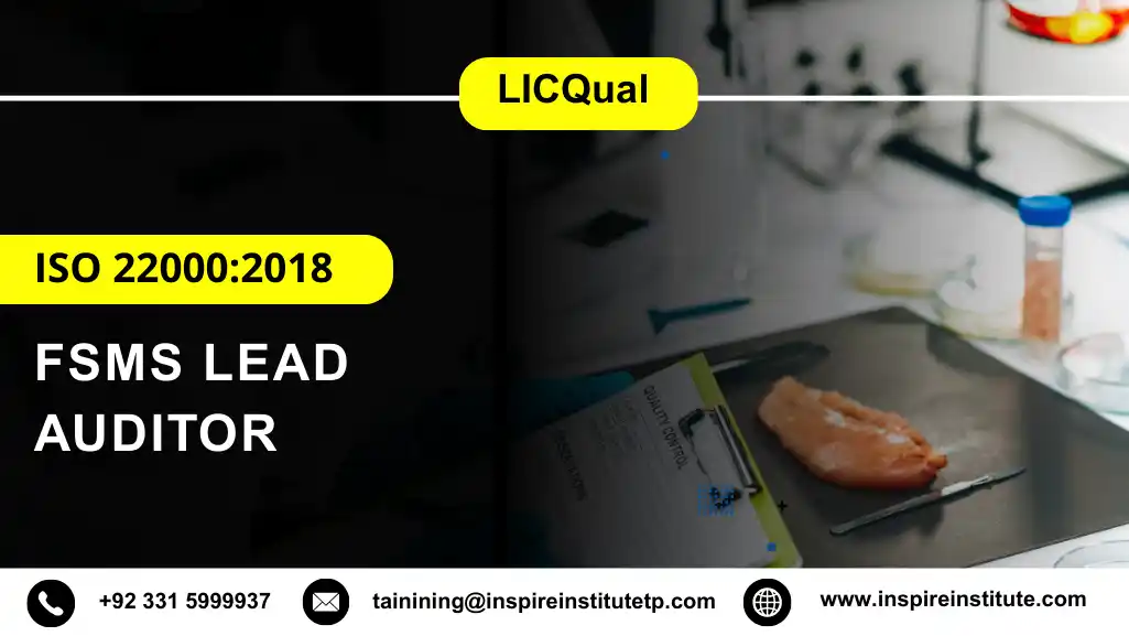 LICQual ISO 22000:2018 FSMS Lead Auditor