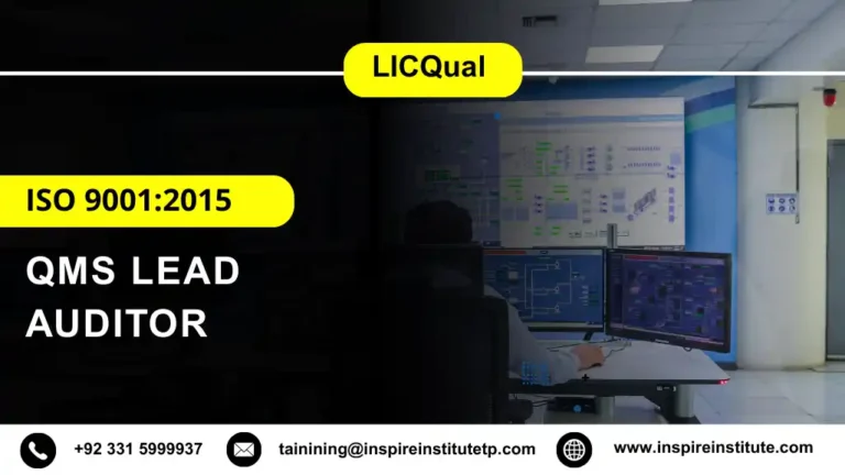 LICQual ISO 9001:2015 QMS Lead Auditor