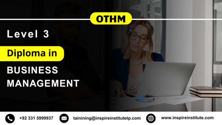 OTHM Level 3 Diploma in Business Management