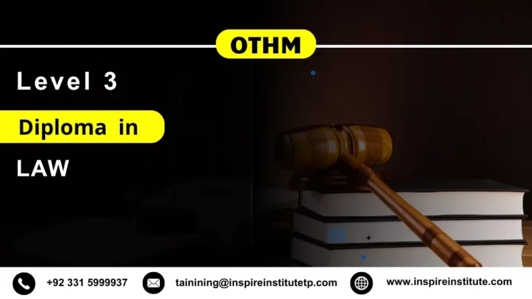 OTHM Level 3 Diploma in Law