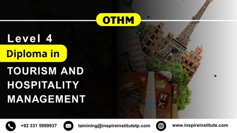 OTHM Level 4 Diploma in Tourism and Hospitality Management
