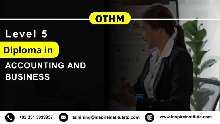 OTHM Level 5 Diploma in Accounting and Business
