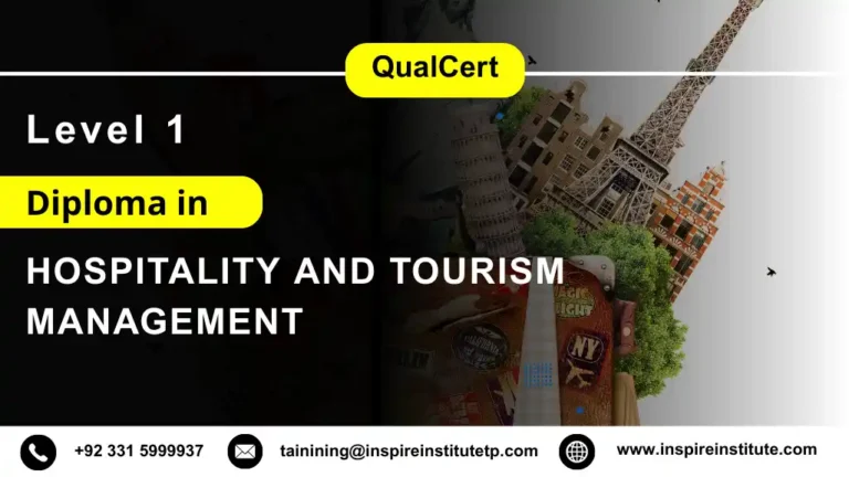 QualCert Level 1 Diploma in Hospitality and Tourism Management