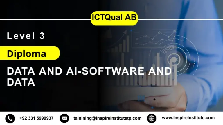ICTQual AB Level 2 Diploma in Data and AI-Software and Data
