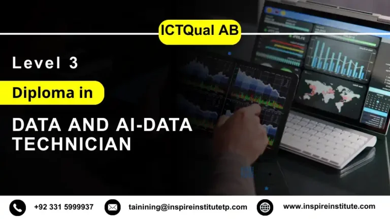 ICTQual AB Level 3 Diploma in Data and AI-Data Technician