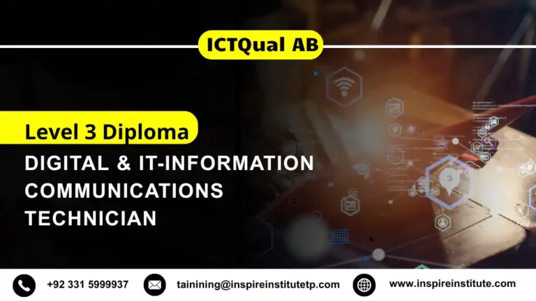 ICTQual AB Level 3 Diploma in Digital & IT-Information Communications Technician
