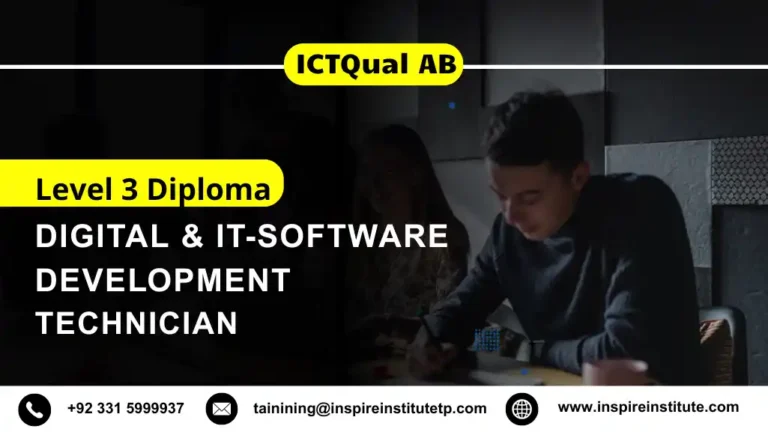 ICTQual AB Level 3 Diploma in Digital & IT-Software Development Technician