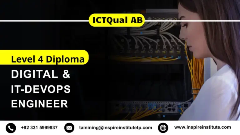 ICTQual AB Level 4 Diploma in Digital & IT-DevOps Engineer