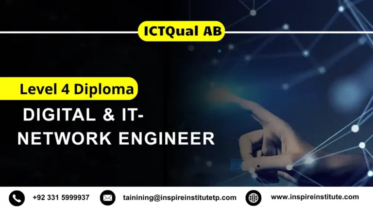 ICTQual AB Level 4 Diploma in Digital & IT-Network Engineer