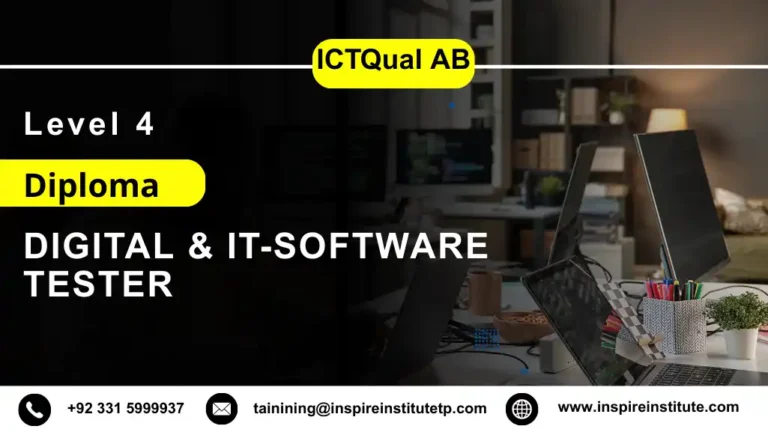ICTQual AB Level 4 Diploma in Digital & IT-Software Tester