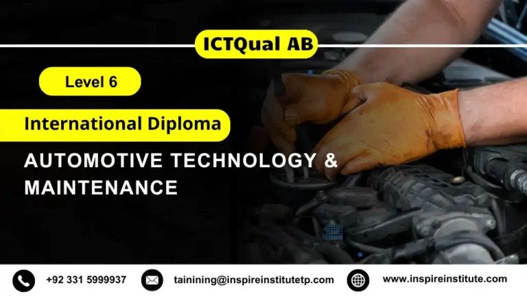 ICTQual AB Level 6 International Diploma in Automotive Technology & Maintenance