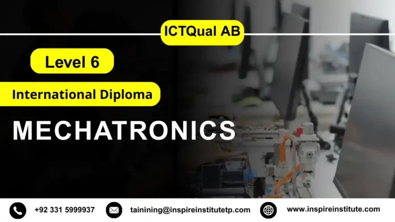 ICTQual AB Level 6 International Diploma in Mechatronics