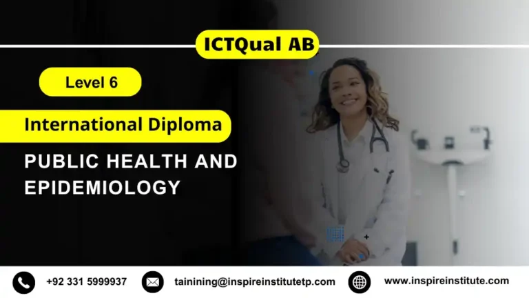 ICTQual AB Level 6 International Diploma in Public Health and Epidemiology